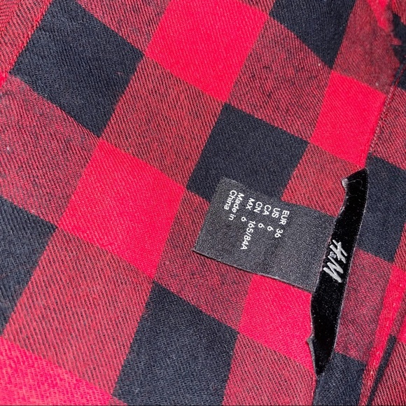 H&M flannel button down - Picture 4 of 4
